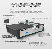Oferta Especial: Máquina de Corte Automática CNC con Cuchilla Oscilante para Tela de Persianas, Plotter con Cámara para Cortar Formas Irregulares, Motor