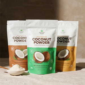 Sac d'emballage alimentaire personnalisé avec impression numérique, pour céréales, noix de coco, flocons d'avoine, thé, poudre de <span class=keywords><strong>cacao</strong></span>, lait en poudre, sachet refermable - Product Image 2