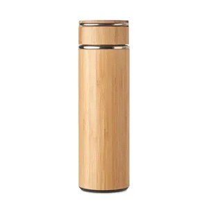 Thermos Tampere en bambou 400 ml, merchandising durable - Product Image 5