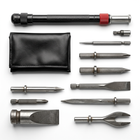 Kit d'outils portables d'entrée forcée manuels 8-en-1, briseur de béton et coupe-métal avec mallette de transport pour pompier