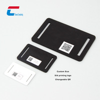 Anpassbare Scanbare Hundemarke mit QR-Code für Halsbänder, Personalisiertes Graviertes Silikon-NFC-Haustier-Tag