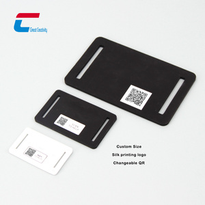 Colliers personnalisés pour chiens avec puce d'identification scannable, étiquette intelligente à code QR, étiquette pour animaux de compagnie gravée en silicone, étiquette NFC pour animaux de compagnie - Product Image 4