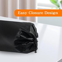 Sac de rangement pour tapis Jumbo avec 2 poignées de transport portables, grand sac de rangement pour tapis avec cordon de serrage pour déménager, emballer et protéger les tapis