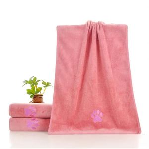 Wholesale <b>Dog</b> Towels for Drying <b>Dogs</b> Pet Towel 4 Colors Absorbent 100% Cotton 2 Sizes <b>Bath</b> Towels <b>Dog</b> Bathing Kit Custom - Product Image 5