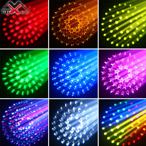 2PCs Beam 380W Moving LED Head Light DMX Stage Disco Lights con <span class=keywords><strong>Flycase</strong></span> - Product Image 5