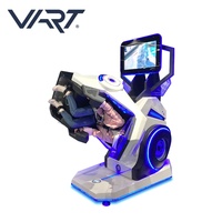 Simulateur de vol VR 9D avec rotation à 360° et 720°, cockpit de simulation de réalité virtuelle, chaise de mouvement de réalité virtuelle 9D, conforme aux normes CE et RoHS