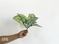 Dekorasi Chuppah Lorong untuk Upacara Pernikahan SPR, Menggunakan Daun Monstera, Bunga Baby Breath Putih, Buatan Tangan, Modern, Hari Ibu