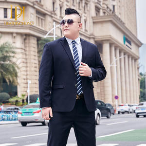 Costume de mariage formel d'affaires vêtements professionnels pour grands hommes surdimensionnés grande taille veste pour hommes simple boutonnage peigné automne - Product Image 5