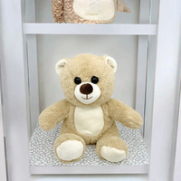 Ours en peluche gris-brun doux et moelleux, grand modèle, best-seller en gros, rembourré en coton PP, coussin animal en peluche