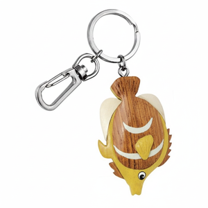 Portachiavi a Forma di Pesce in Metallo e Plastica, Tipo Ferro - Product Image 2