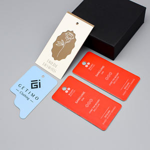 Etiqueta colgante de marca de ropa y etiquetas colgantes de embalaje Etiquetas de ropa de camiseta - Product Image 1