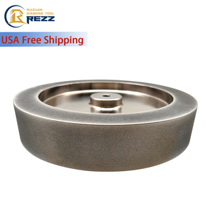 Disco de CBN Electrochapado REZZ 200 250mm para Afilar Cuchillos de Acero HSS, Disco de Pulir CBN para Amoladora de Banco <span class=keywords><strong>T4</strong></span> T7 T8 - Product Image 1