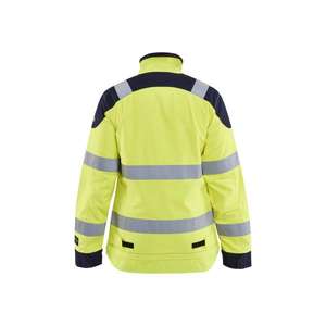 BLAKLADER - 496915123389XXL Chaqueta Multinorm Inherent para mujer Hi-vis Amarillo/Azul marino ROPA DE TRABAJO RESISTENTE A LLAMAS - Product Image 2