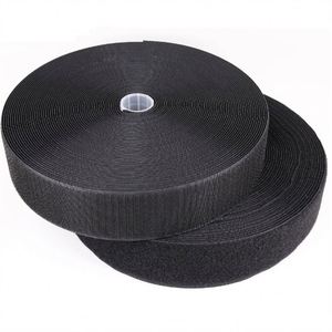 Custom 0.75\" Nylon Soft <b>Adhesive</b> Tape Heat Resistant <b>Hook</b> and Loop Strap for Shoes Bags Garments Cable Ties - Product Image 2