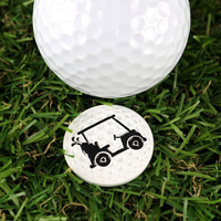 Marqueur de Balle De Golf logo Personnalisé pas cher prix Offre Spéciale marqueur de golf