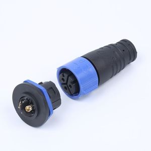 Nhà máy trực tiếp IP67 đẩy khóa 12 Pin M25 kết nối không thấm nước cho ngoài trời kết nối cáp - Product Image 5