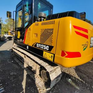 Excavatrice à haut rendement de classe SANY SY125C 12,5 tonnes utilisée en Chine avec une profondeur de 68 kW moteur Isuzu à faible consommation de carburant utilisé - Product Image 1