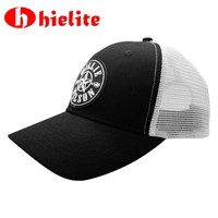 Gorra Trucker de Pesca Unisex Verde de Moda al por Mayor, de 6 Paneles, de Algodón y Malla, con Bordado en Relieve, Ajustable
