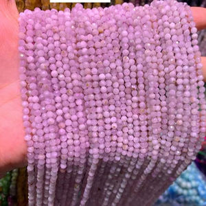 Kunzite ประดับด้วยหินอเมทิสต์แร่ควอตซ์สีเขียวทองขนาด3มม. 4มม. - Product Image 4