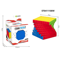 Compétition professionnelle 8x8x8 jouet cube jeu en plastique éducatif personnalisé cubes magiques