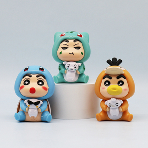 Accesorios Lovely Cartoon Pokemoned <span class=keywords><strong>Shin</strong></span>-<span class=keywords><strong>Chan</strong></span> 3D PVC Juegos de figuras de acción Venta al por mayor Car Cake Decoración Figuras de acción - Product Image 4