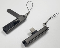 Câble de charge rapide USB C tressé plat en alliage de zinc de 1 m, 48 brins, Type C vers Type C, avec support de téléphone portable