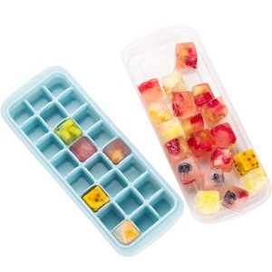 Silicone Ice Cube Tray 24 Grids Large Square Mold For Household Use - Product Image 4