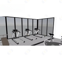 Bâtiment préfabriqué moderne CY, salle de sport extérieure dans le jardin, studio, bureau, maison préfabriquée en conteneur détachable
