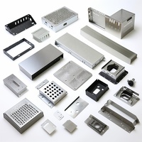Pièces de boîtier métallique OEM en tôle sur mesure, boîtier de préamplificateur en aluminium, châssis audio IP65, certifié Shengen ISO9001