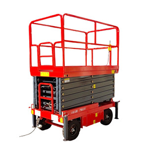 New Self-Propelled Electric Scissor Lift <strong>Platform</strong> for Machinery Repair Shops - Product Image 1
