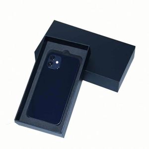 Fabricación de materiales reciclables para teléfonos móviles, caja de cartón personalizada con logotipo impreso único en relieve, caja de papel de embalaje - Product Image 1