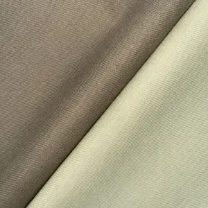 热卖纯色定制平纹100% 有机棉面料机织府绸服装面料