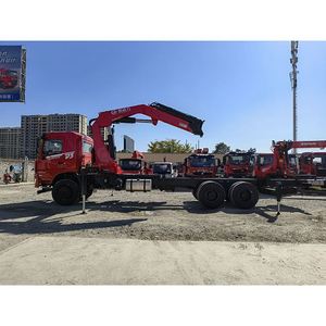Camión Grúa Multifuncional Dongfeng D3 6x4, Brazo Plegable de 16 Toneladas, Especial para Transporte de Madera y Piedra, Precio de Fábrica - Product Image 4