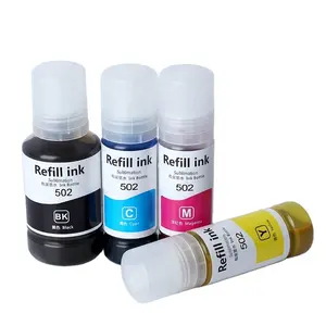 Tinta de sublimación a granel, alta tasa de transferencia, 502 001 101, para epson eco ink et15000 et 15000 16500 2760 3760 4760 3710 2700