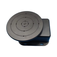 Table rotative électrique optique en métal de 20 cm, charge 50 kg, 9-18 axes - Contrôle USB pour la numérisation et l'inspection 3D