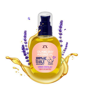 Nouvelle Arrivée <span class=keywords><strong>Huile</strong></span> de Lavande pour Bébé Marque Privée Soins du Bébé Hydratant Apaisant Peau Naturelle <span class=keywords><strong>Huile</strong></span> de Massage Professionnelle pour Bébé - Product Image 1