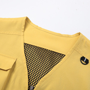 Outdoor Sports Vest Multi Pocket Polyester Mesh Back Lightweight Work Uniform For Camping Photography Team Use - Product Image 1