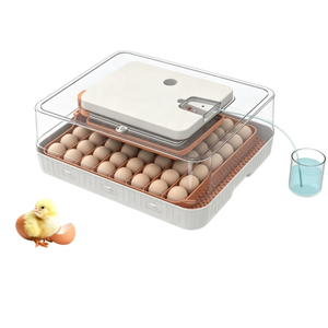 Incubateur d'œufs mini entièrement automatique, machine à couver à double alimentation pour usage agricole, incubateur de poulets avec contrôle de l'humidité - Product Image 2