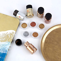 Pigments de poudre métallique CNMI pour poudre de pigments métalliques de colorant de résine époxy pour la peinture dorée et argentée