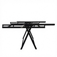 Table pliante épaisse multi-usages au design moderne, mobilier de maison avec accessoires de quincaillerie interchangeables
