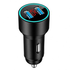 ที่ชาร์จในรถยนต์รุ่นใหม่ 30WPD รองรับ PD+2.4A ช่องเสียบ USB คู่ สามพอร์ต - Product Image 3