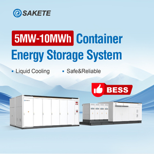 태양광 발전소 5MWh 10MWh 완벽한 태양광 시스템 컨테이너 배터리 에너지 저장 시스템 ESS 에너지 관리 시스템 - Product Image 1