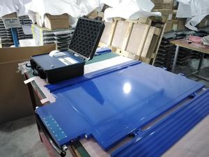 पोर्टेबल वायरलेस 1000*500 मिमी डिजिटल ट्रक एक्सल स्केल टच स्क्रीन इंडिकेटर ओम और ओडम समर्थित वजन पैमानों - Product Image 3