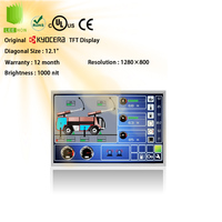 Écran LCD Kyocera 12,1'' 1280x800 TCG121WXLPAPNN-AN50-S, affichage haute luminosité pour extérieur, module LCD 12,1 pouces