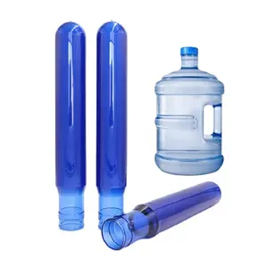 משלוח מדגם 700G 750G 55mm צוואר 19L 20L פלסטיק לחיות מחמד 5 גלון Preform / 19 ליטר 20L 5 גלון מים בקבוק PET Preform
