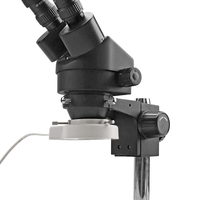 SHUNMA SZM45-B1 Stereo Zoom Binocular Microscope LED Lamp Auto Focus 7-45x Magnification Large Base for Repair