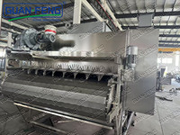 Séchoir automatique industriel en acier inoxydable pour aliments Séchoirs à gaz pour collations Chips de banane Chips de pomme de terre pour restaurants