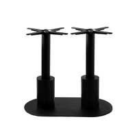 Base de table ronde en métal Lifepursue pour table à manger, table de café, mobilier de restaurant