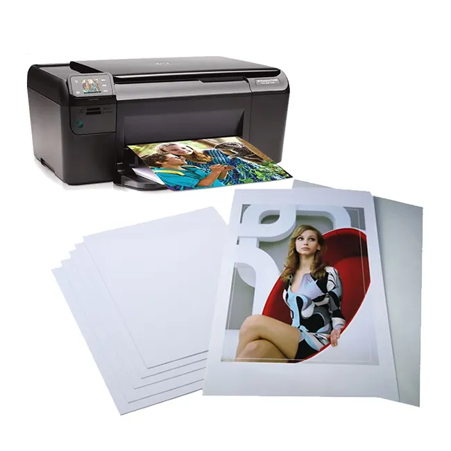 Fogli di carta fotografica a getto d'inchiostro lucida A3 per stampanti Desktop Epson