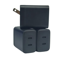 Adaptateur chargeur Type C 45W, chargeur Gan, adaptateur de voyage universel, chargeur pour téléphone portable, compatible avec chargeur Anker 45W, affichage intelligent